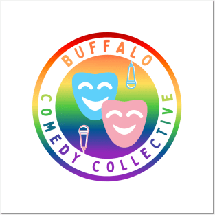 Buffalo Comedy Collective - Pride - Large Logo Posters and Art